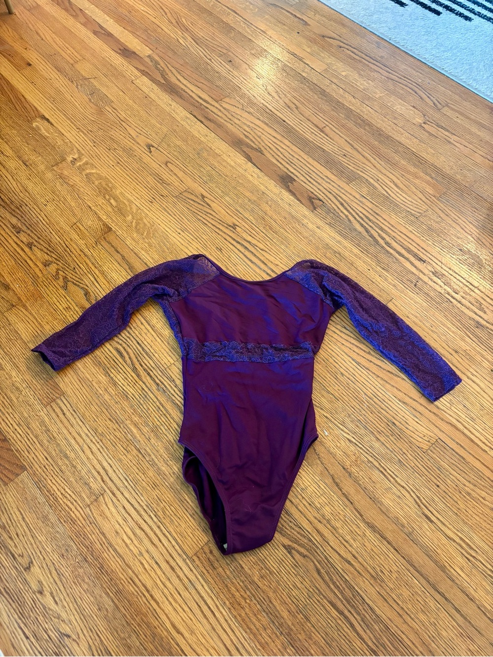 Purple Lace Natalie Ballet Leotard